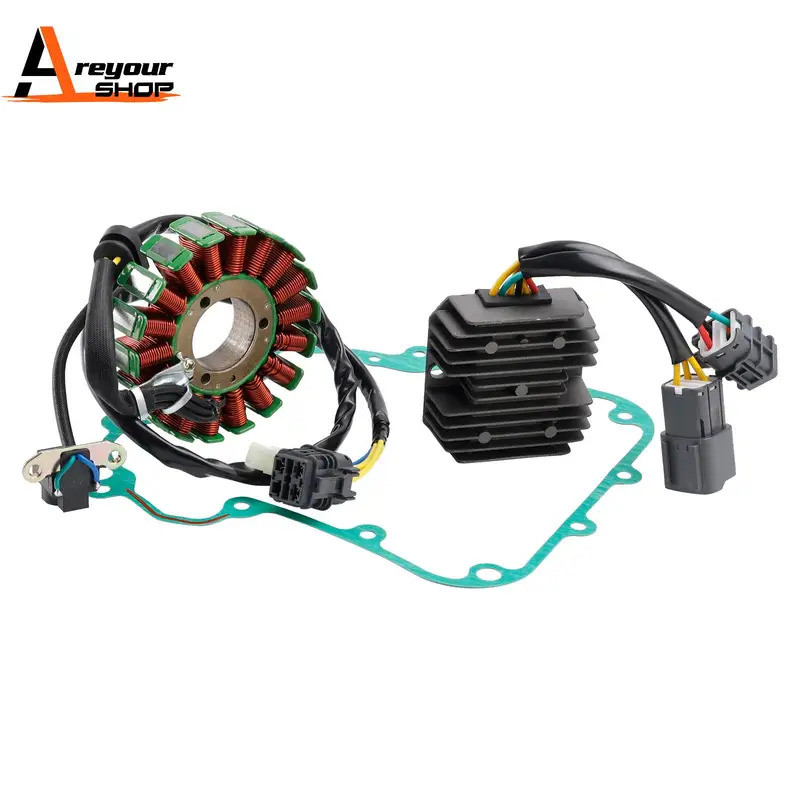 Ar STATOR เครื่องกําเนิดไฟฟ้า REGULATOR RECTIFIER ปะเก็นสําหรับ KYMCO MAXXER 300 MXU 300 300R