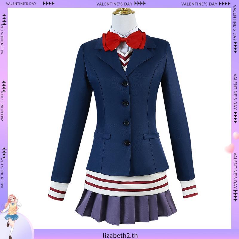 DANDADAN cosplay Costume เกม อะนิเมะ คอสเพลย์ Anime Shiratori Ailuo Clothing Supernatural Armed Shir