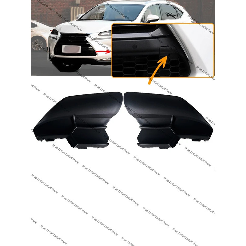 สําหรับ Lexus NX200 NX200t NX300h 2014 2015 2016 2017 กันชนหน้า Lower Grille Tow Hook ฝาครอบ 52128-78010 52127-78010