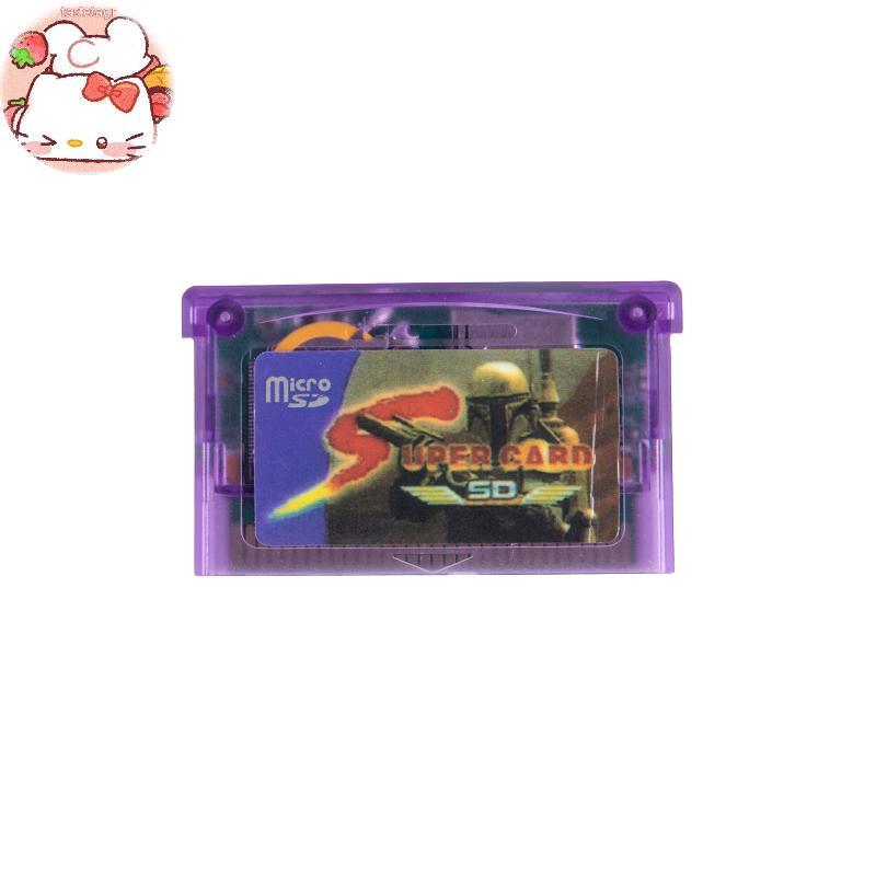 รุ่น Tast รองรับการ์ด TF สําหรับ GameBoy Advance ตลับหมึกเกมสําหรับ GBA/GBM/IDS/NDS EN