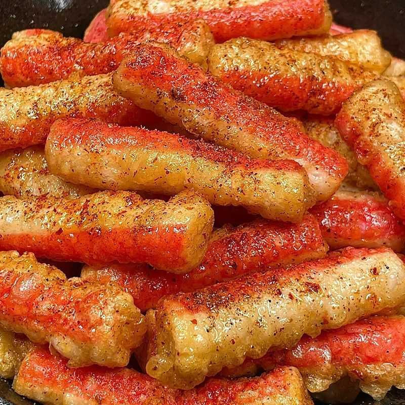 Crab Fillet Instant Crab Flavour Sticks Influencer ขายร้อนเต็มกล่อง 3 แพ็คเพื่อบรรเทาขนมตะกละ Inst20