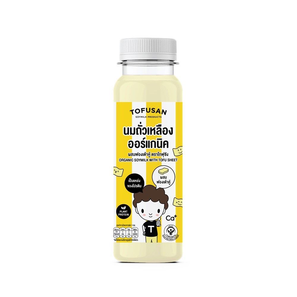 [สินค้าส่งด่วน] โทฟุซัง นมถั่วเหลืองผสมฟองเต้าหู้ 280 มล. TOFUSAN SOY MILK WITH TOFU SHEET 280 ML