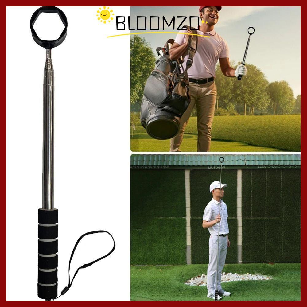 in stockTelescopic Golf Ball Retriever, สแตนเลสขยายได้ Golf Ball Picker, แบบพกพา Claw Sucker เครื่องมือลื่นจับลูกกอล์ฟ Pick Up Retriever Grabber Golfers
