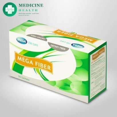 MEGA We care MEGA FIBER 30ซอง เมก้า วี แคร์ ไฟเบอร์ {1กล่อง}