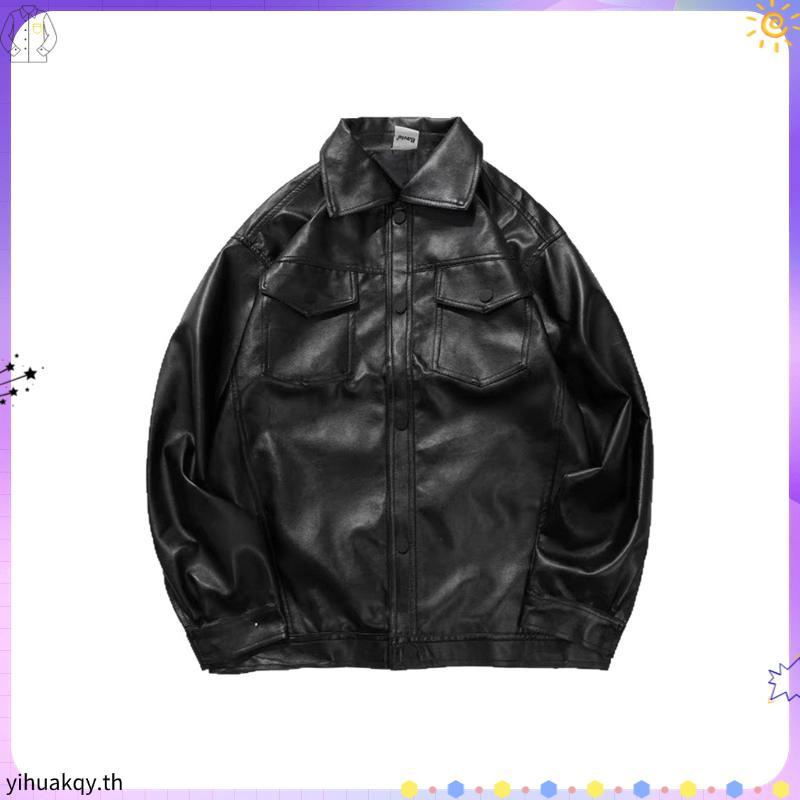 (🔥จัดส่งด่วน 1 วัน!) KR266(ของแท้)แจ็คเก็ตหนังโครตหล่อเท่ใส่ขี่บิ๊กไบค์ได้อย่างคูล22thoctoberr