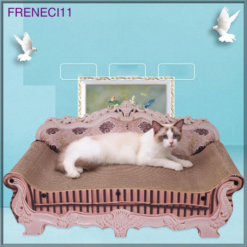 [freneci11] Cat Scratching Pad Cat Sofa Scratcher Cat Scratching Board 20x9.5x9.5inch Sturdy