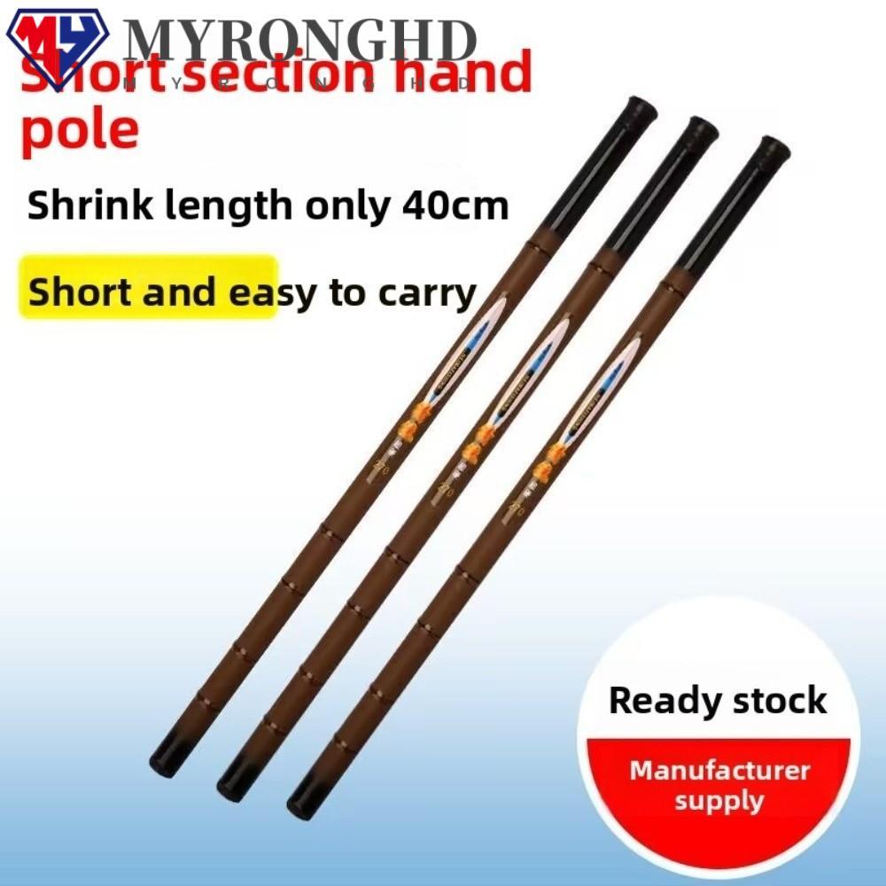 MYRONGHD ชุดเบ็ดตกปลา,Telescopic Glass Fibre Fishing Rod ชุด,เด็ก Casting Rod 1.8 M-4.5 M Carbon Fib