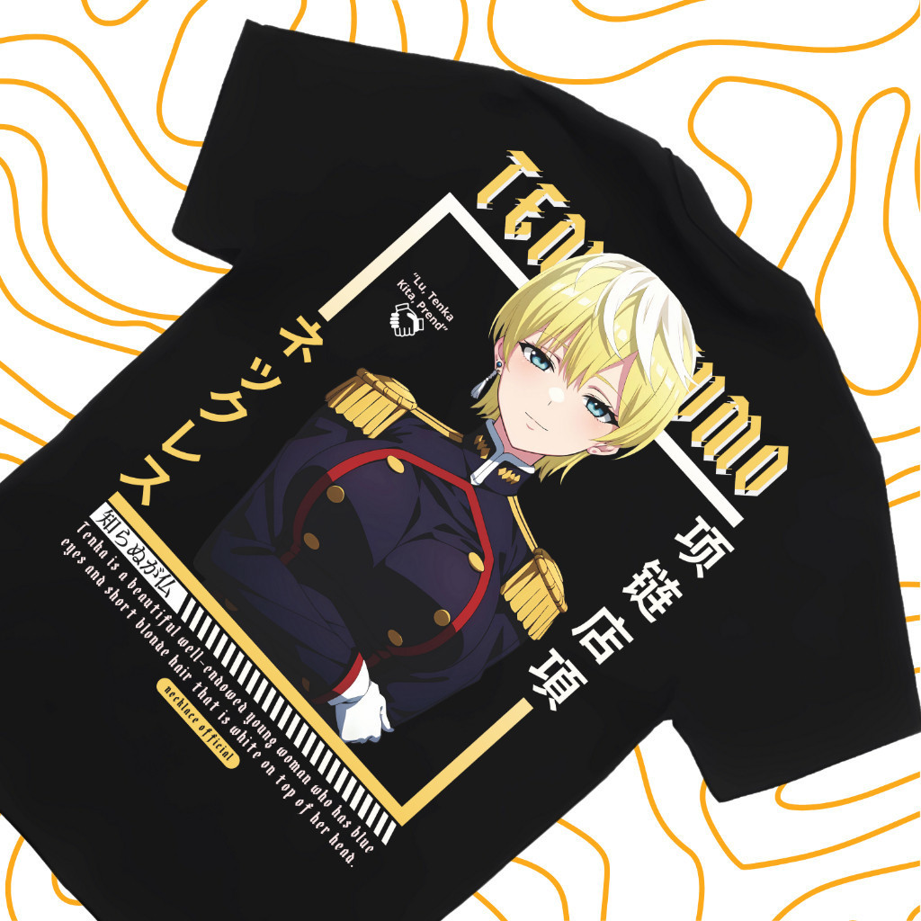 KATUN Matougui อะนิเมะเสื้อยืดไม่มี Slave TENKA IZUMO พรีเมี่ยมผ้าฝ้าย 24s ผู้ใหญ่ผู้ชาย