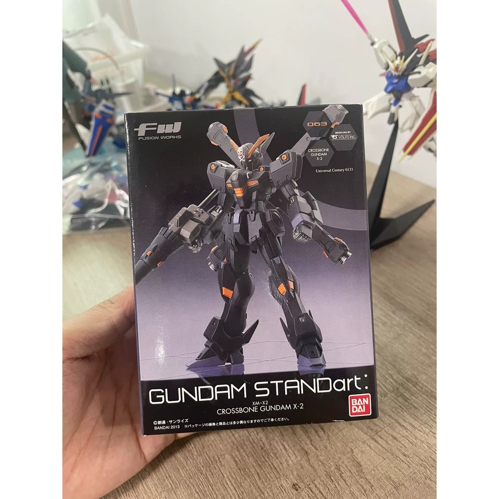 [สต๊อกพร้อม หากคุณมีคําถามใด ๆ ติดต่อ] เวอร์ชั่นญี่ปุ่น Bandai+fw Gundam+standart+Standing Art+Pirat