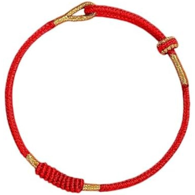e Lucky Bracelet Fengshui Jade Bracelet Lucky Charm 手链属马太岁红绳 Fengshui Jade Bracelet Lucky Charm 手链编织