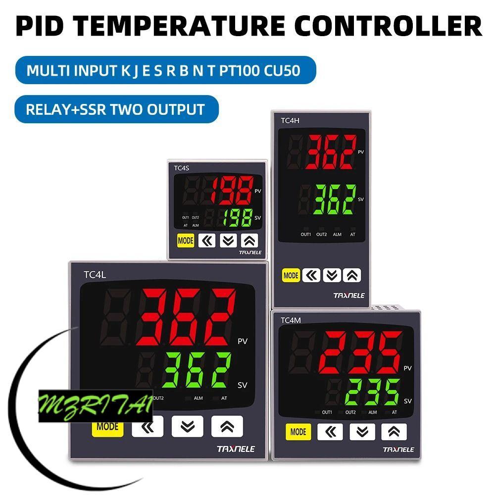 MARITA1 Digital PID Thermostat Dual Professional TC4S TC4H TC4L TC4M Universal Input Regulator