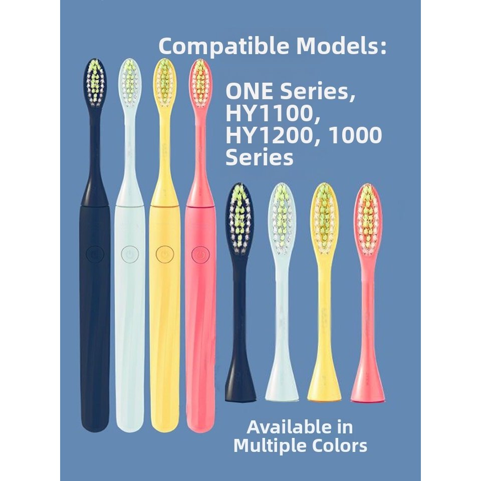 หัวแปรงสีฟันไฟฟ้าทดแทนแบบนุ่มสากลเข้ากันได้กับ Philips ONE Series HY1100/1200 BH1022 อุปกรณ์ดูแลช่อง