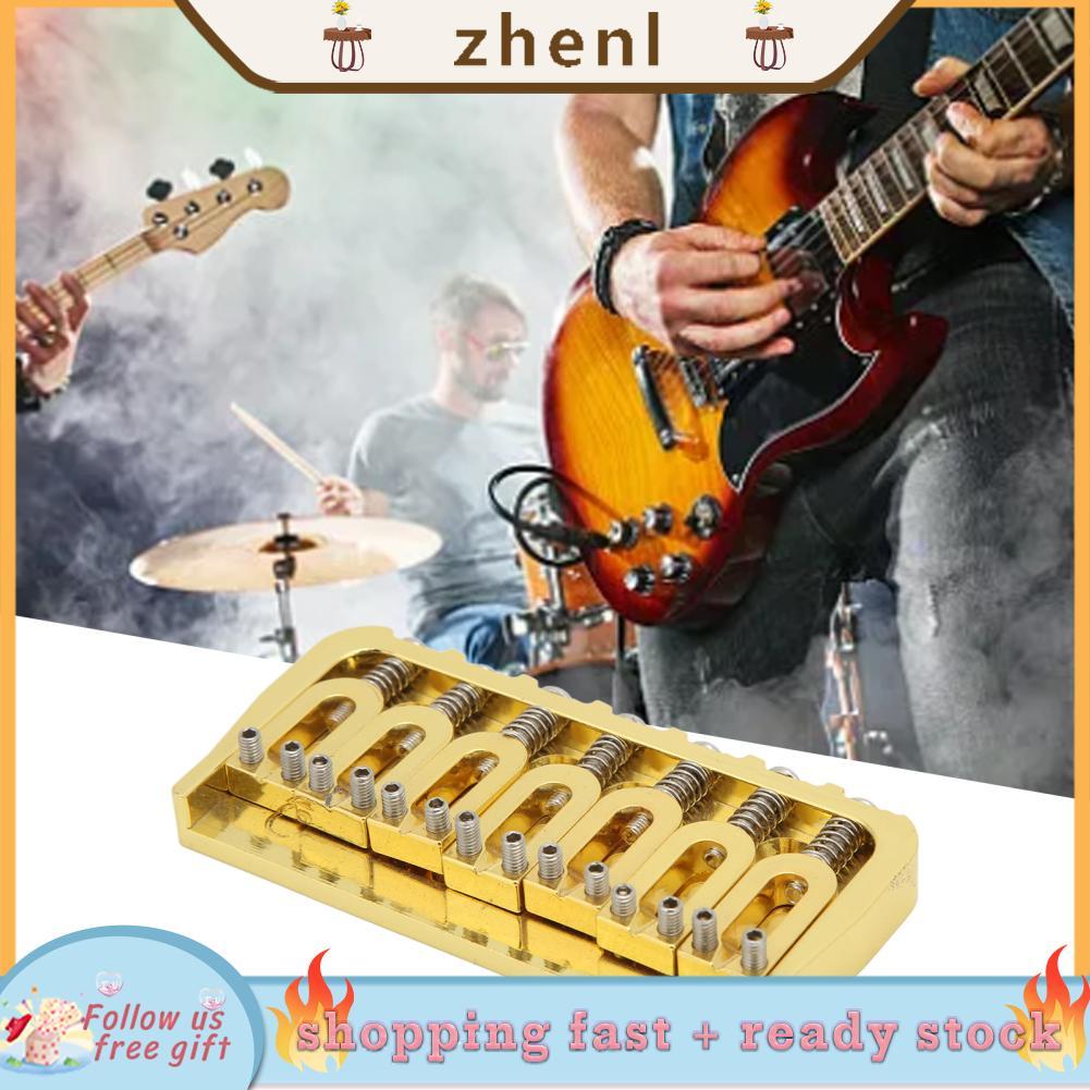 Zhenl กีตาร์ไฟฟ้า Hardtail Bridge FIXED SHORT REPLACEMENT Well Made สำหรับกีต้าร์