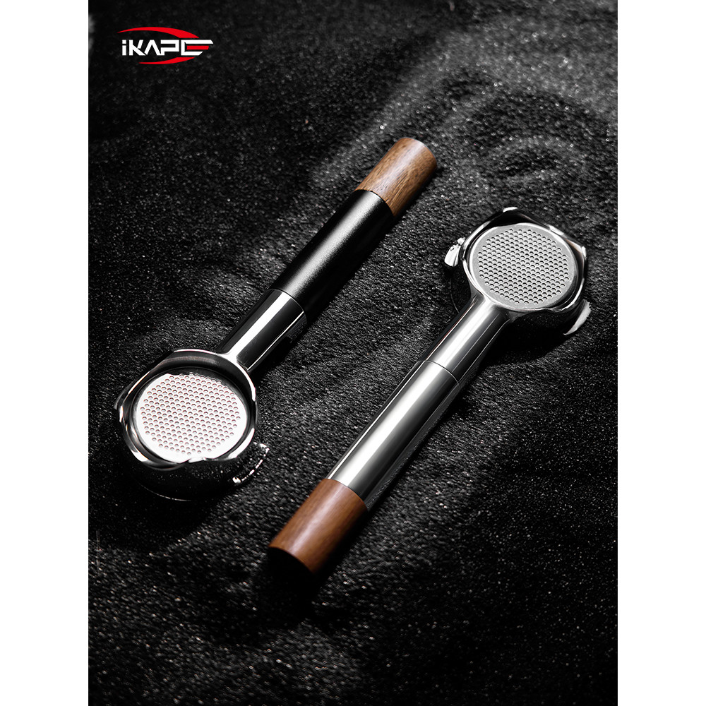 IKAPE Coffee Platinum Hollow Series Flat Bottomless Handle Platinum Rich E61 Espresso Machine ดัดแปล
