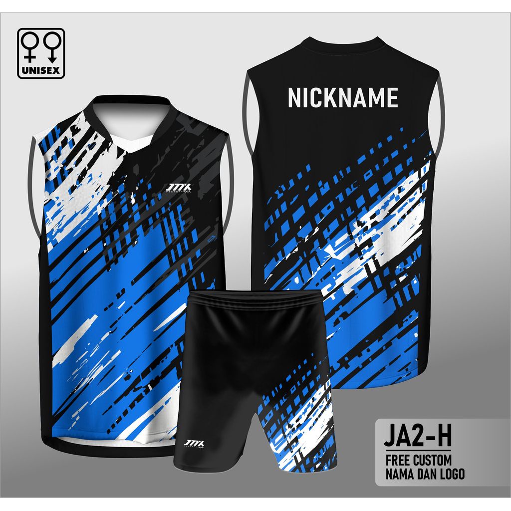 แบดมินตันวอลเลย์บอลเทนนิสฟุตซอลวิ่ง Padel JMX ชุดเสื้อกล้ามฟรีชื่อที่กําหนดเอง/โลโก้ JA2-H