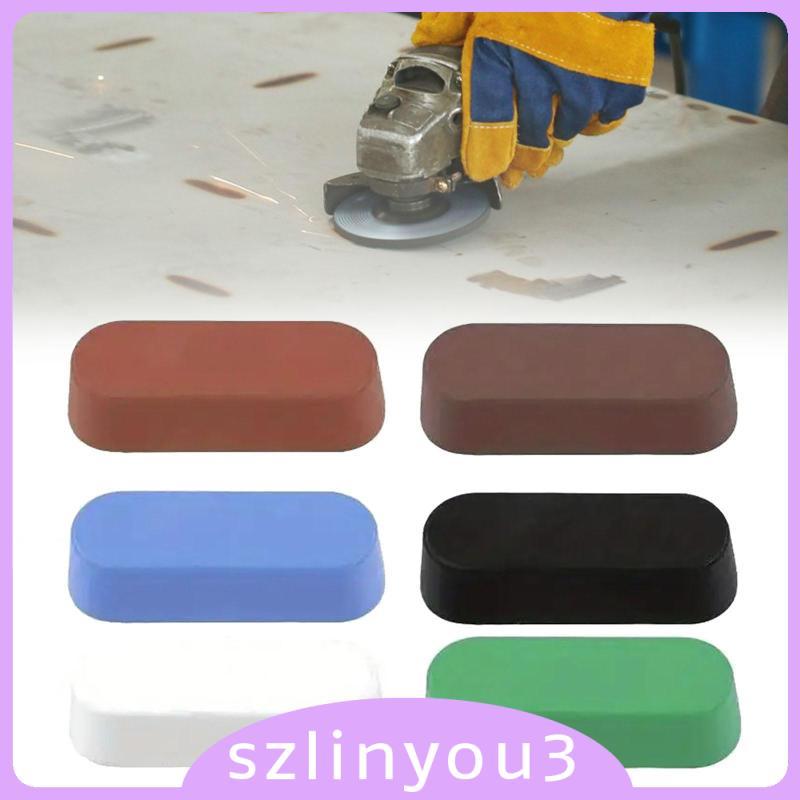 [Szlinyou3] Buffing Compound Bar Wax Polishing Blocks Multi Stage Metal Polish Jewelry Honing สําหรั
