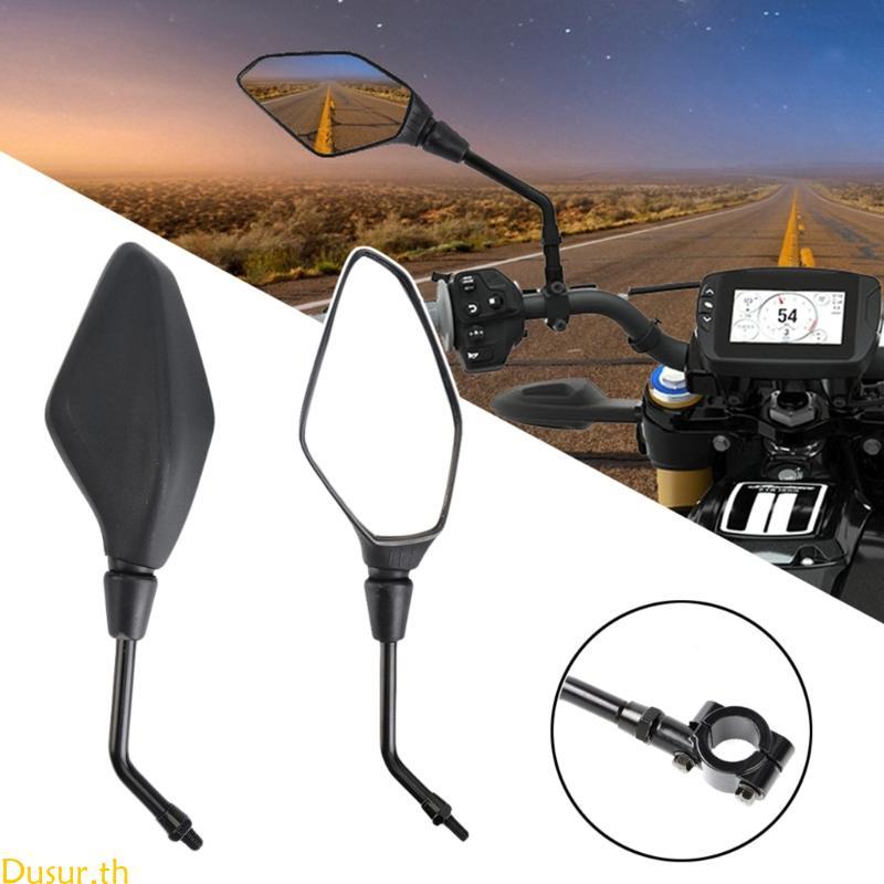 Dusur 7 8 22mm HandleBar กระจกมองหลังกระจกมองข้างสําหรับสกู๊ตเตอร์รถจักรยานยนต์ ATV ส่วนใหญ่รุ่น ATV