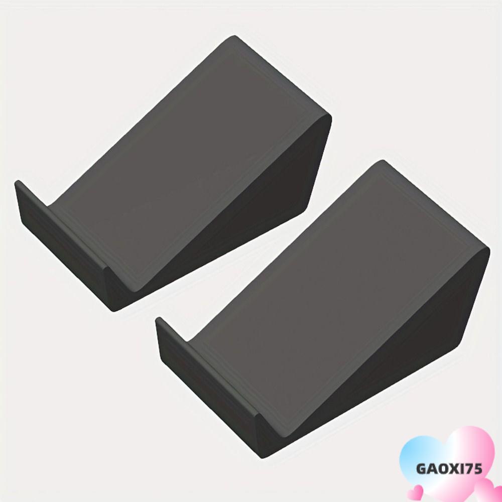 GAOXI75 2 ชิ้น Soundbar ขาตั้งฐาน, ยกมุมพิมพ์อุปกรณ์เสียง Riser, Universal Elevated ลําโพงผู้ถืออุปกรณ์เสริม
