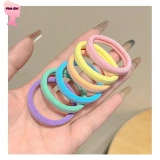 💋Pink girl💋​พร้อมส่ง ยางมัดผมผ้ากำมะหยี่ ฟีลเกาหลีคาวาอี้ 20ชิ้นต่อ1กล่อง ใช้ได้ 1 ปี"TM-1"