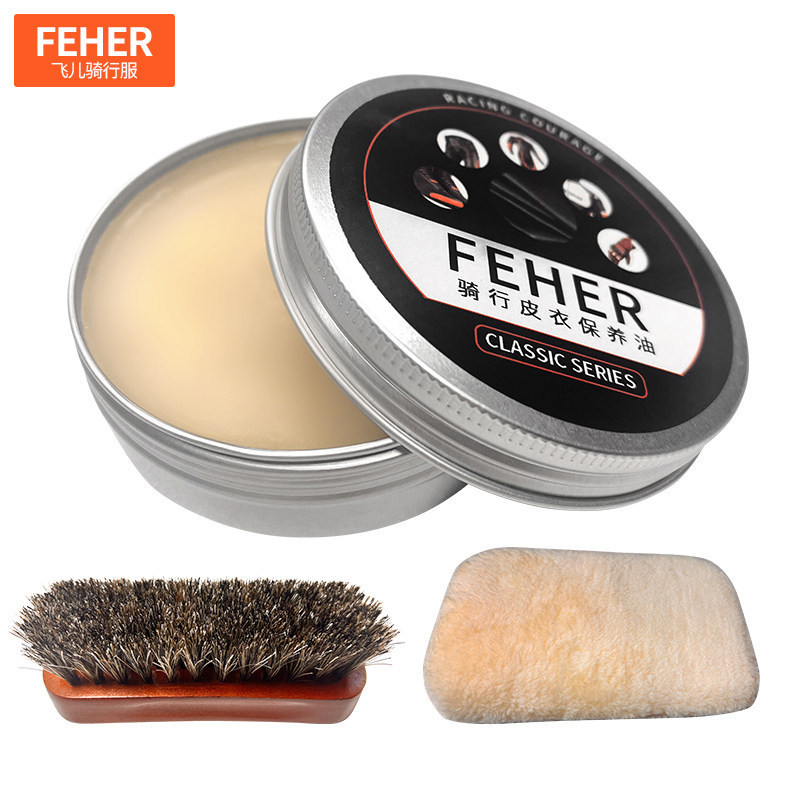 FEHER FEHER หนังเสื้อผ้า Care Kit Mink Oil Maintenance รองเท้าหนังกระเป๋า Care Oil Clean Nourishing 