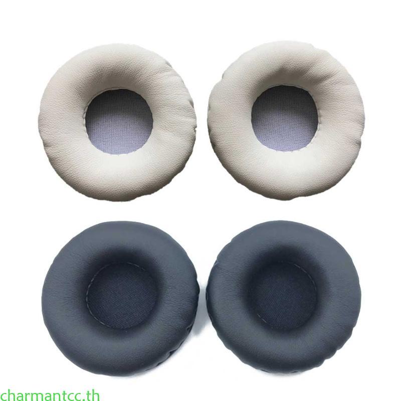 Charmantcc 55 มม.แผ่นรองหูฟังเบาะรองนั่งหนังสําหรับ K420 K430 LE-K416P Y30 K404 ชุดหูฟัง