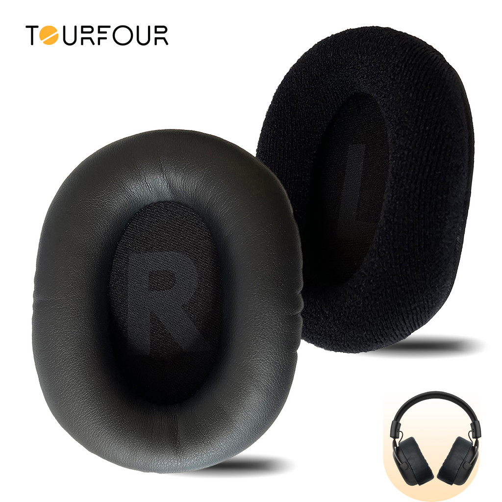 TOURFOUR เปลี่ยนแผ่นรองหูฟังสําหรับ Fantech SONATA MH90 หูฟัง Ear Cushion Cover Sleeve Earmuffs ชุดห
