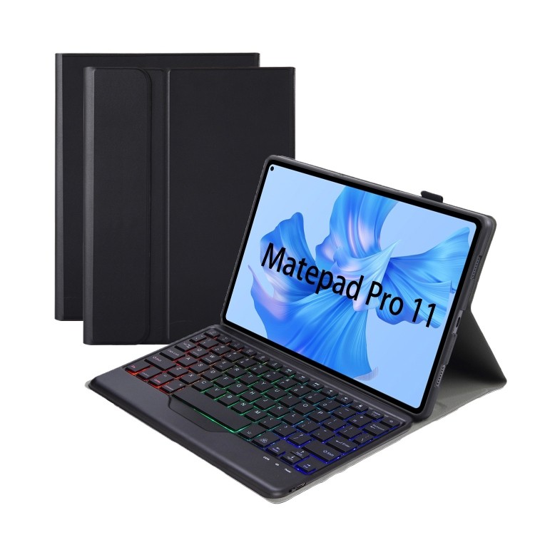สําหรับ Huawei MatePad Pro 11 2022 AHW12-BS ที่ถอดออกได้ Backlight แป้นพิมพ์บลูทูธแท็บเล็ตซองหนัง