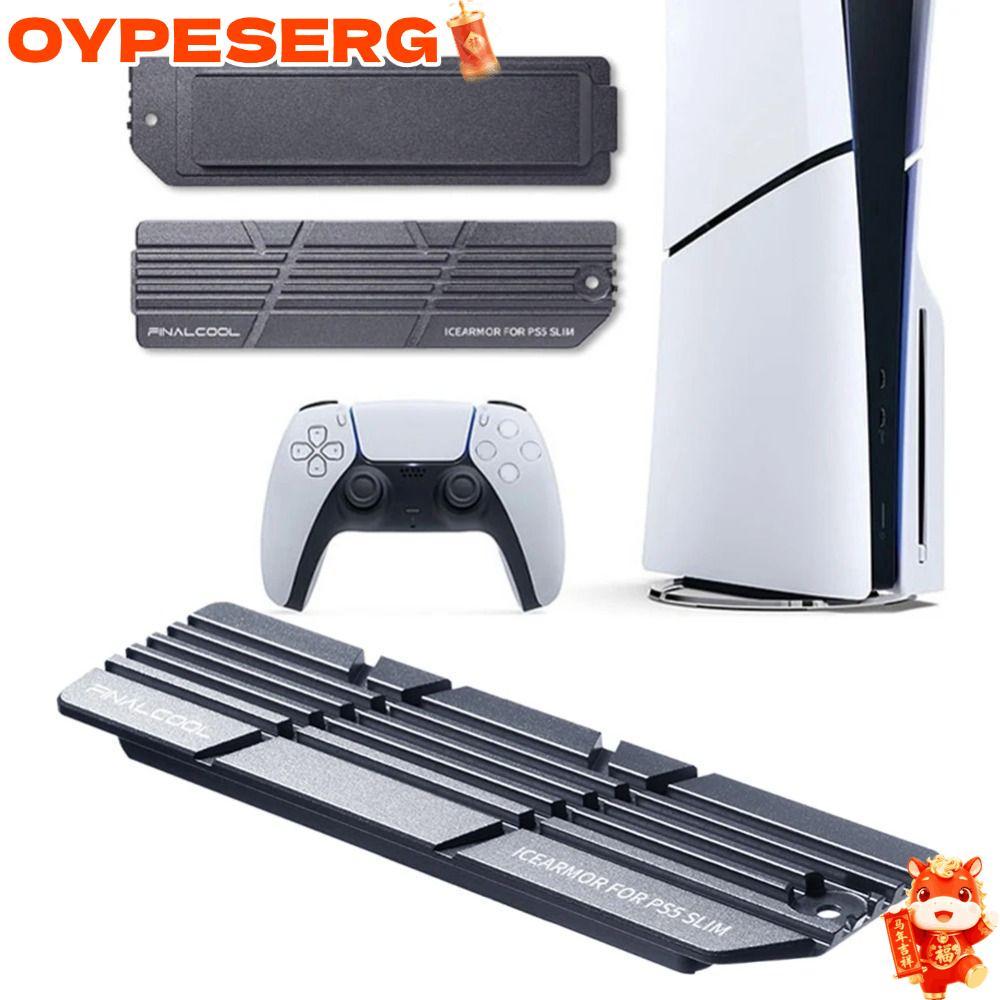 OYPESERG SSD ความร้อน, Cooling อลูมิเนียม SSD Cooler, ฮีทซิงค์ NVMe SSD หม้อน้ําสําหรับ PS5 slim/ PS