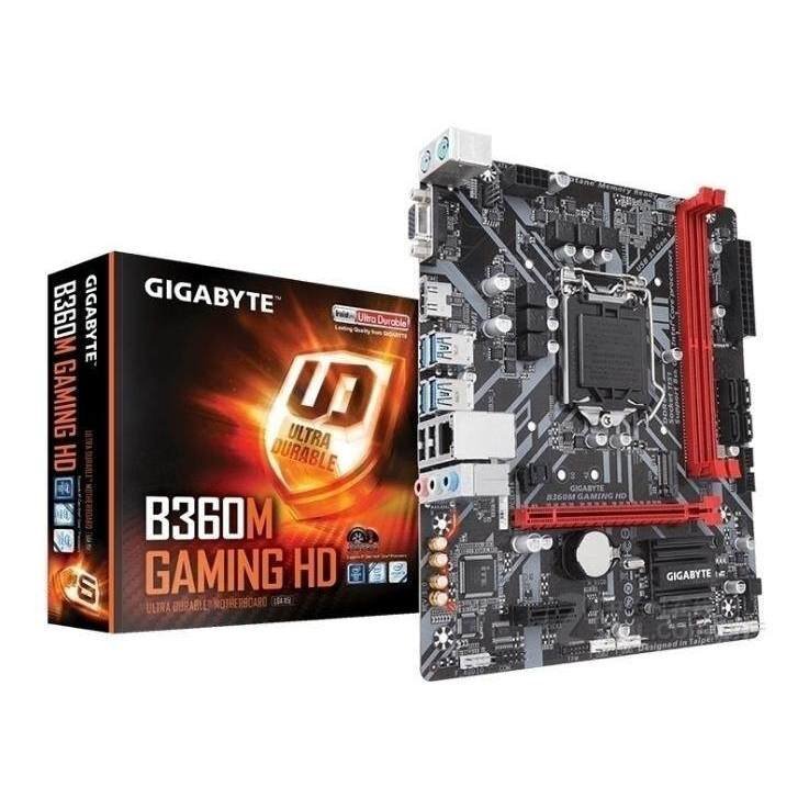 Gigabyte/Gigabyte B360M GAMING HD DDR4 1151 เมนบอร์ดเกม CPU รุ่น 89