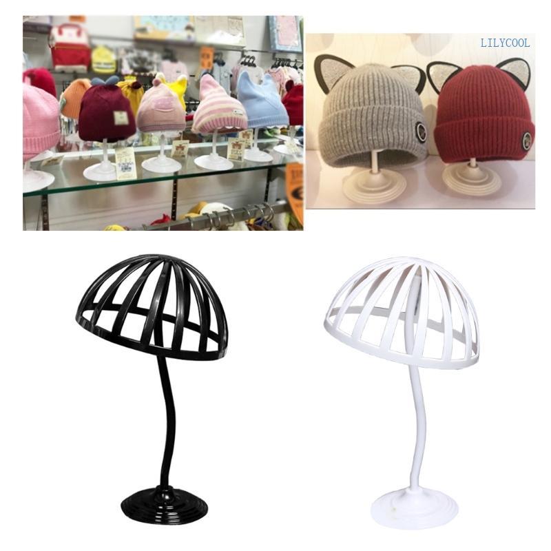 CH อิสระวิกผมหมวกหมวกเก็บผู้ถือจอแสดงผล Rack เครื่องเป่าขาตั้ง Organizer Mannequin สําหรับหัวรุ่นสําหรับ Home Shop