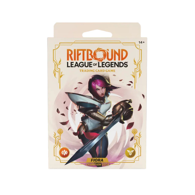 RBLOL Riftbound League of Legends TCG: Champion Deck [TD]