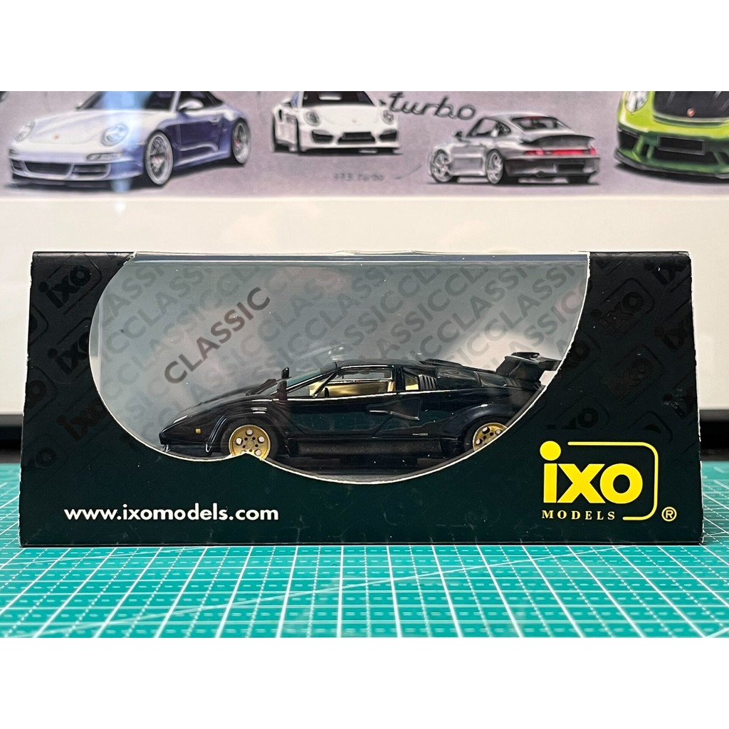[Orphan] 1/43 IXO Lamborghini Countach Lamborghini Countach LP5000S Out of Print Old Car, Paint Surf