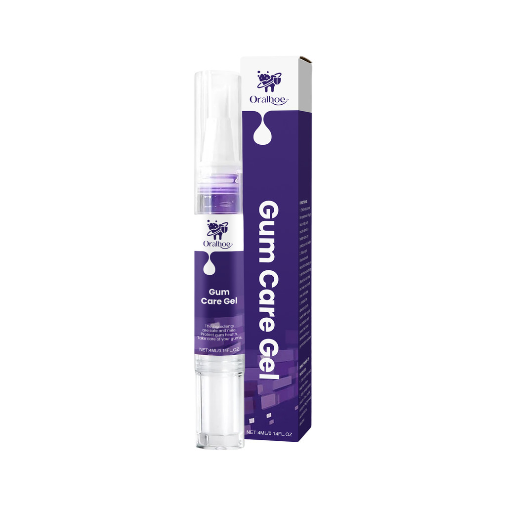 Oralhoe Purple Gum Care Gel ทําความสะอาดล้ําลึกคราบฟัน Gentle Care Gum Tooth Care