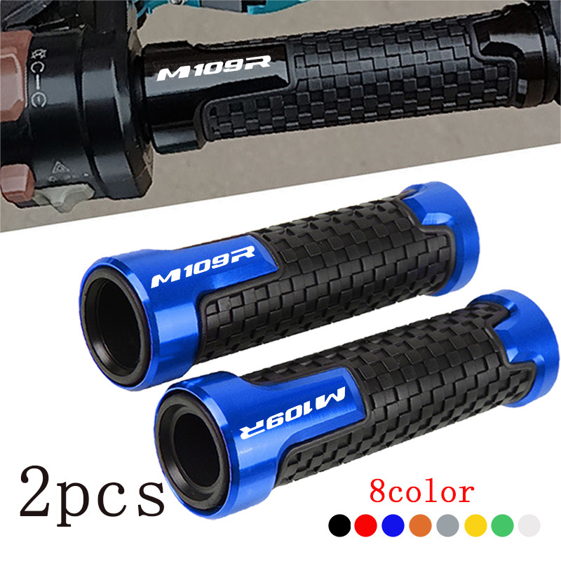 สําหรับ Suzuki Boulevard M109R 109R M109 อุปกรณ์เสริมพิเศษรถจักรยานยนต์ Handlebar Grips CNC อลูมิเนี