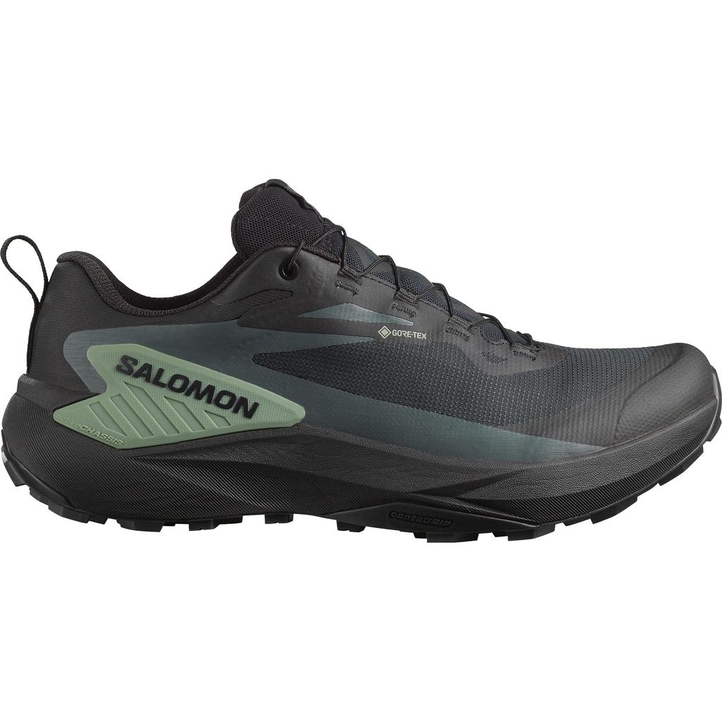 Salomon Running Shoes Genesis Gore-Tex Black L47518700 Men's Sneakers 27.5 Japan Original