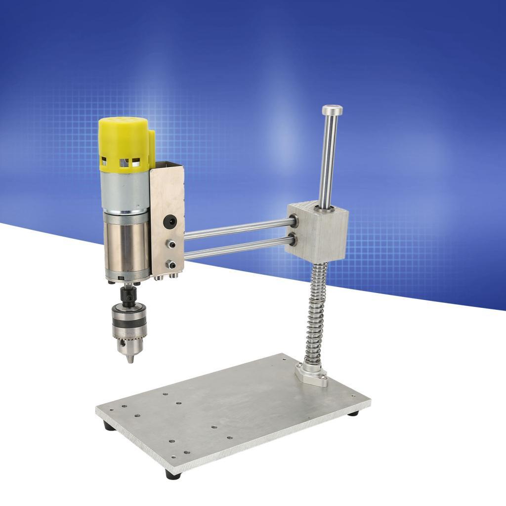 เครื่องแตะไฟฟ้า Manual Desktop ปรับความเร็วเจาะ Tapper M3-M6 Tap Collets 6000r/min B12 (1.5-10mm) AC