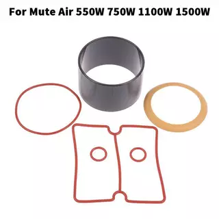 (time) 1 ชุดปั๊มสูญญากาศปราศจากน้ํามัน Mute Air Compressor กระบอกแขนลูกสูบแหวนชุดสําหรับ Mute Air 550W 750W 1100W 1500W (TH)