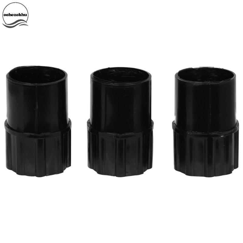 Ooh 3 ชิ้นแซกโซโฟน End Plug Stopper น้ําหนักเบา Sax ปลั๊กคอสีดําสําหรับ Altos Sax