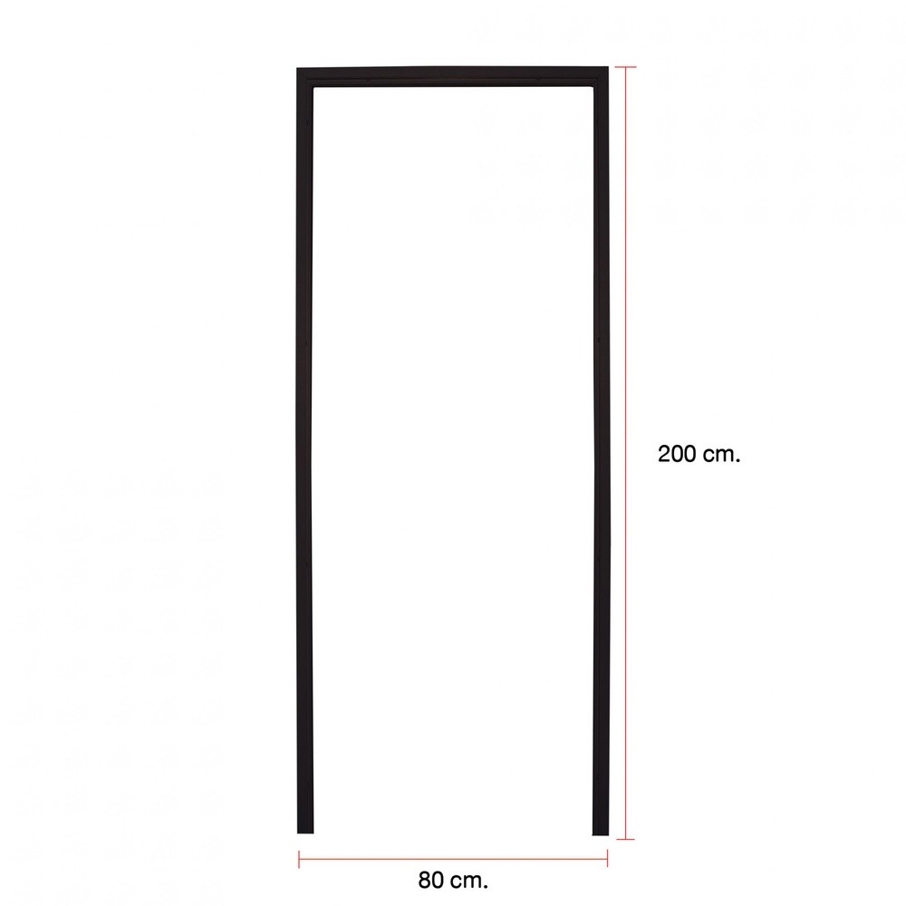 WELLINGTAN วงกบประตู UPVC ขนาด 80x200 ซม. สีโอ๊ค
 สินค้าขายดี!