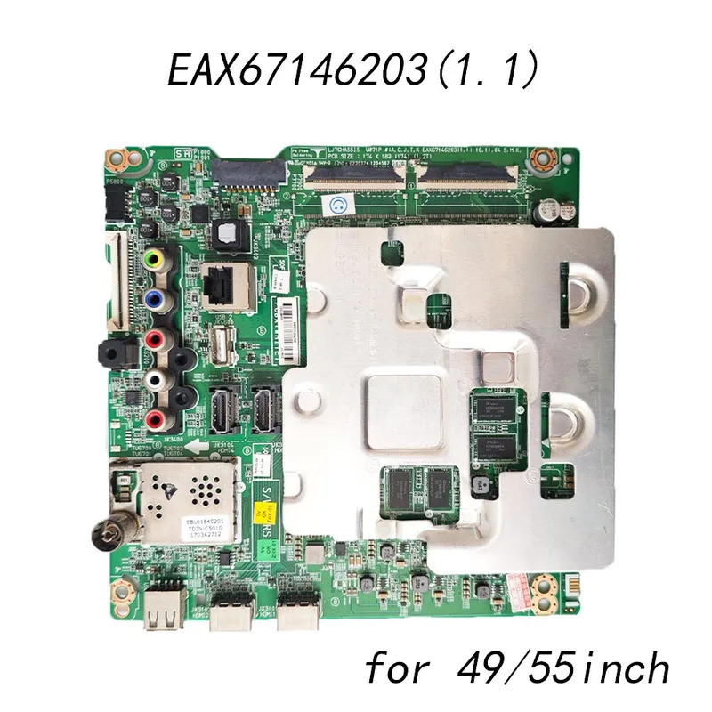 บอร์ดหลัก EAX67146203 55UJ6800-UA LJ7CHASISS EAX67146203(1.1) สําหรับ 55UJ7588-CB 49UJ6300-UA 49UJ65