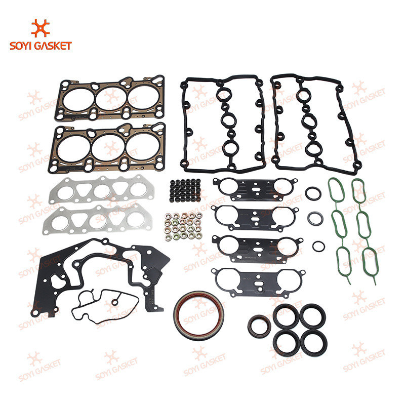 CNG A6L C6 3.0 06C198011G-Engine Overhaul Kit ส่วนประกอบแผ่นรองกระชับแผ่นยางวาล์วผลิตภัณฑ์โรงงานคุณภ