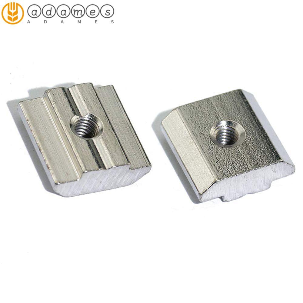 ADAMES Nuts 2020 3030 4040 4545 T Block Square T-Track เลื่อน T Slot Nut
