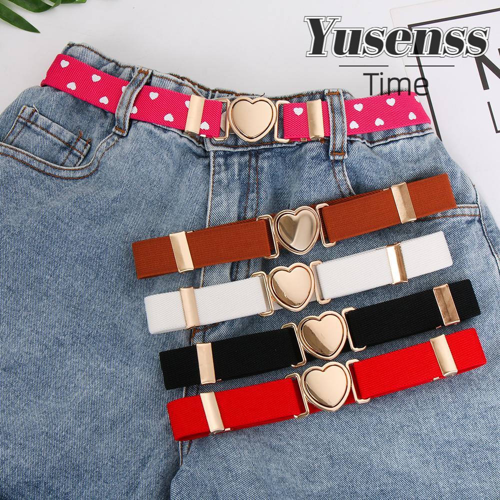 YUSEN เข็มขัดยืดหยุ่นสำหรับทั้งผู้ใหญ่และเด็ก