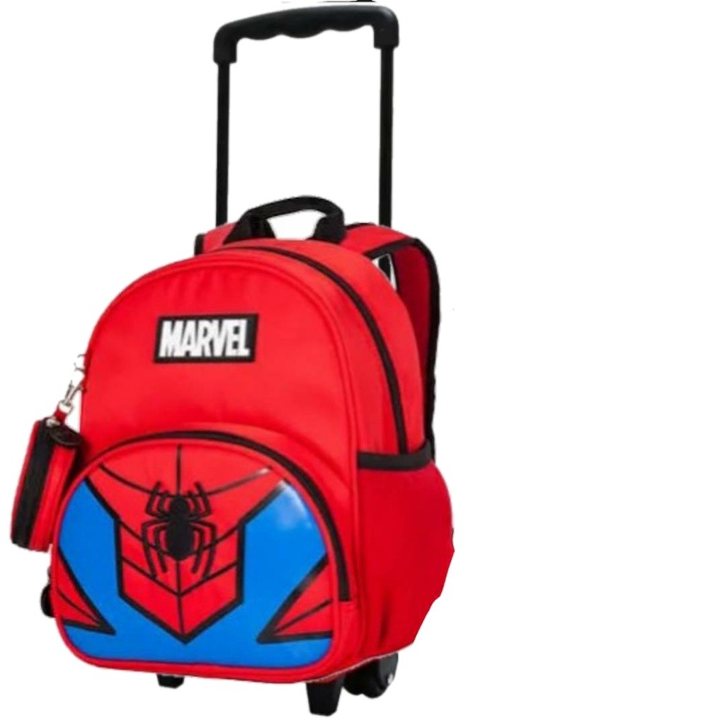TB2 Mini Trolley Bag Boys สําหรับโรงเรียนอนุบาลรุ่นโรงเรียนประถมศึกษา Sp1d3rm4n