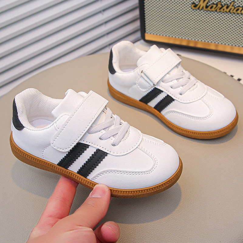 Sports Shoes for Children Casual Sneakers White Shoes for Boys, Soft Soles, Non-Slip, Good Ventilati