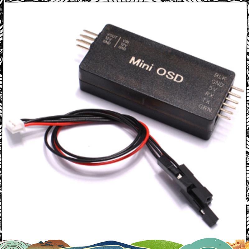 Super Minim OSD บนจอแสดงผลหน้าจอ Mini OSD Rev. 1.1 OSD สําหรับ PX4 PIX 2.4.8 2.4.7