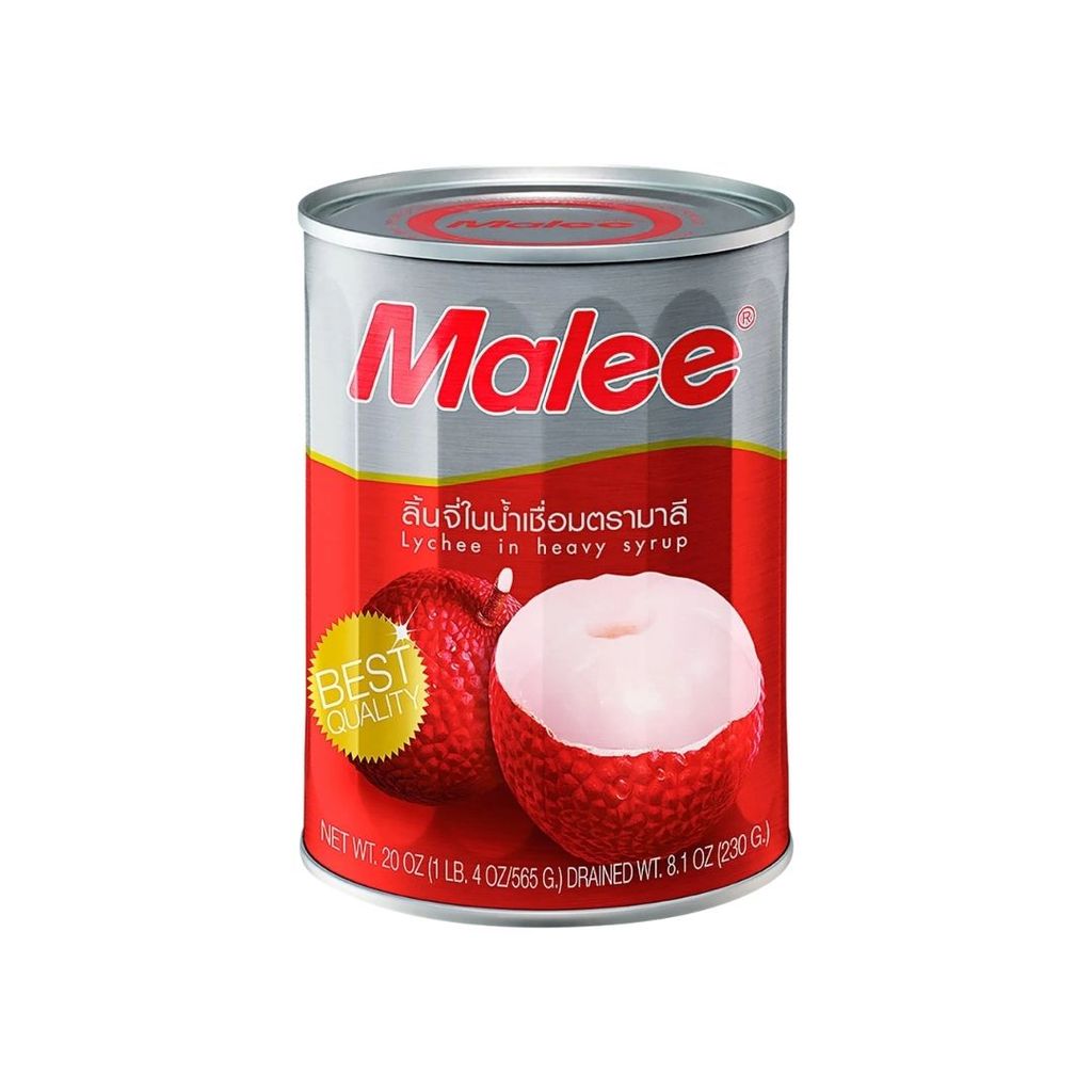 มาลี ลิ้นจี่ในน้ำเชื่อม (Malee Lychee in Syrup 565g.)