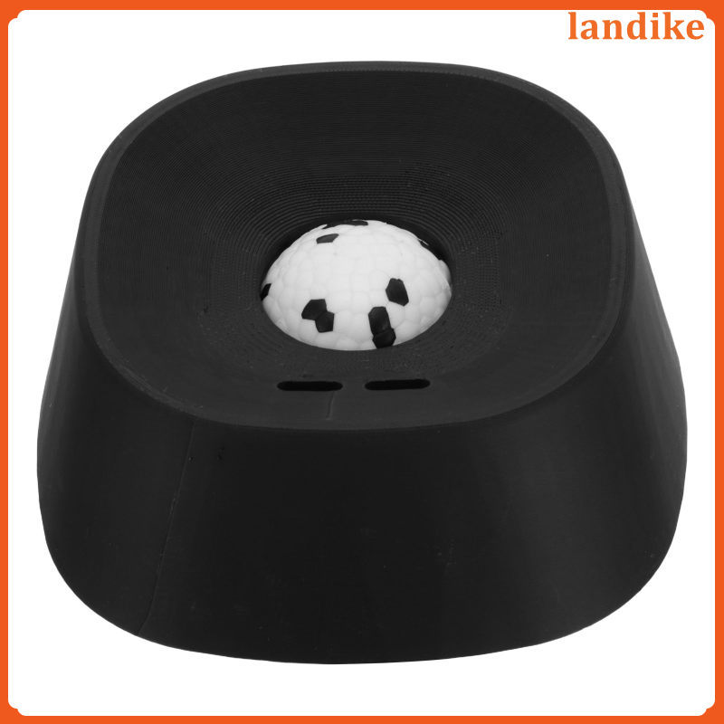 Black Pla Slow Feeder ชามสุนัข Non- Bone Broth ของเล่น Enrichment จานให้อาหาร