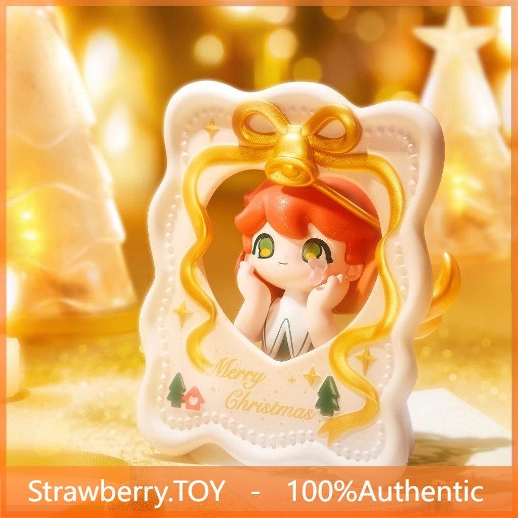[ความลับ] POPMART AZURA Warm Winter Christmas Series Mystery Box เครื่องประดับน่ารัก