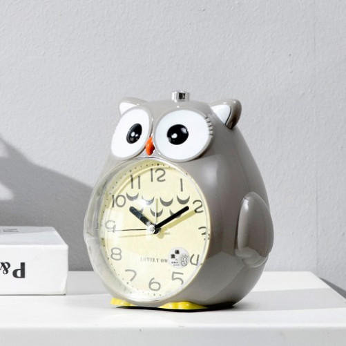 Owl Snooze Alarm Desk Clock